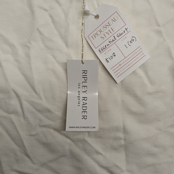 Ripley Rader Trousseau Essential Shirt White Size 1 - Picture 4 of 14